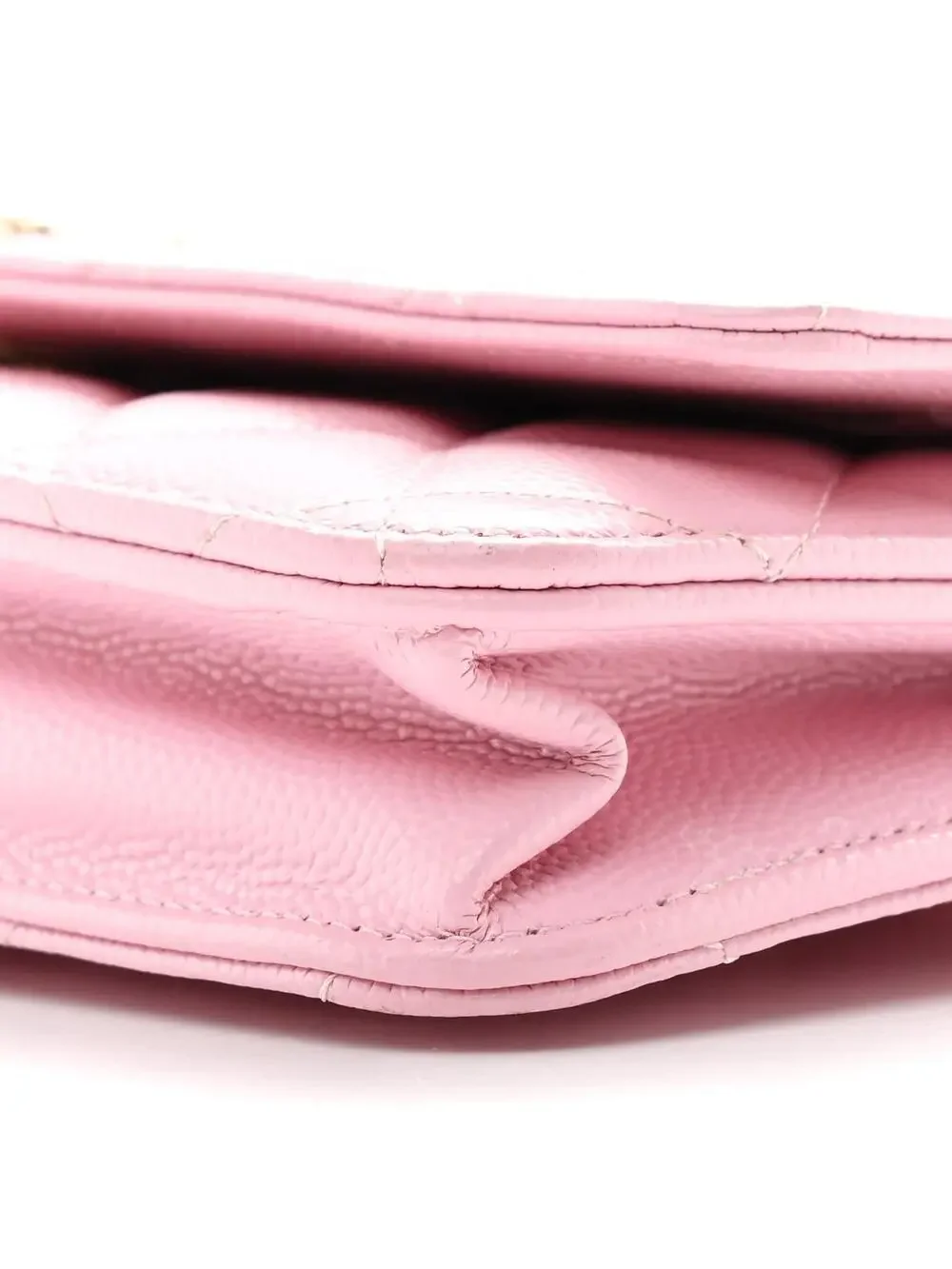 Chanel Caviar Quilted Wallet On Chain #307289C44B
